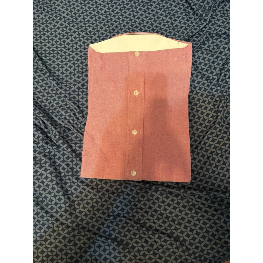 NEW Red Saddlebred Oxford men's dress shirt 15.5 (32/33) Easy Care